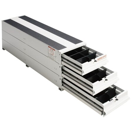 Weather Guard 12 1/8 X 48 7/8 X 17 3/4 ITEMIZER DRAWER UNIT 327-3